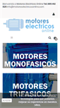 Mobile Screenshot of motoreselectricosonline.com